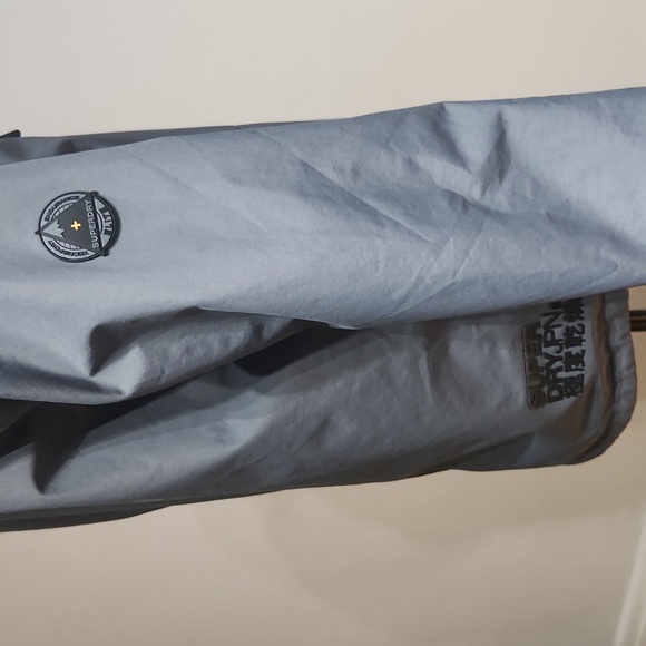 [S] SUPERDRY Grey Elite Windcheater Jacket - Men's - Picture 4 of 9